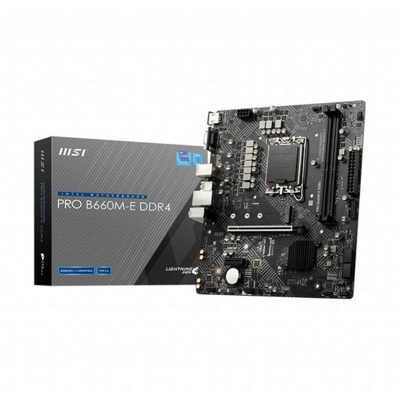 MSI PRO B660M-E Intel DDR4 Motherboard MSI PRO B660M-E Intel DDR4 Motherboard